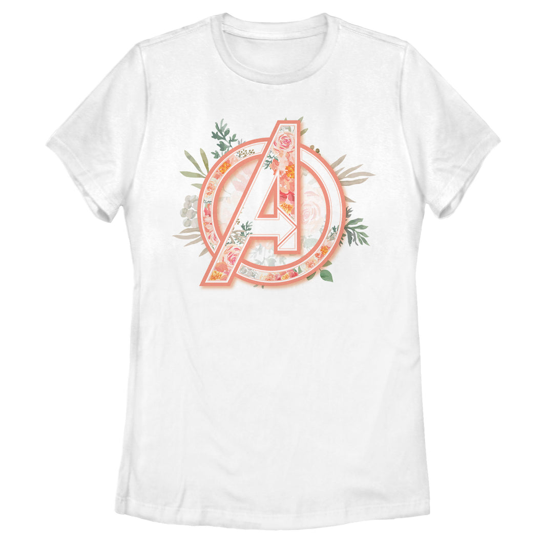 Women's Marvel Avenger Floral T-Shirt