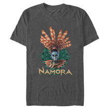 Load image into Gallery viewer, Men&#39;s Marvel Black Panther Wakanda Forever Namora Fin Crown T-Shirt
