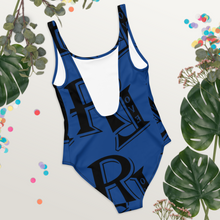 Load image into Gallery viewer, Revolution One-Piece Royal Blue Swimsuit w/Black Logo
