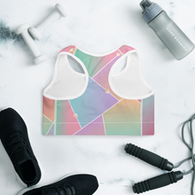Load image into Gallery viewer, Glass Art - Padded Sports Bra
