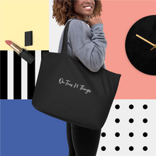 Load image into Gallery viewer, The Soul of the Black Women Large Custom Tote Bag

