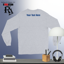 Load image into Gallery viewer, Equality is Greater than Division Long sleeve Qutees- Blue
