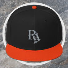 Load image into Gallery viewer, Embroidered Grey Snapback
