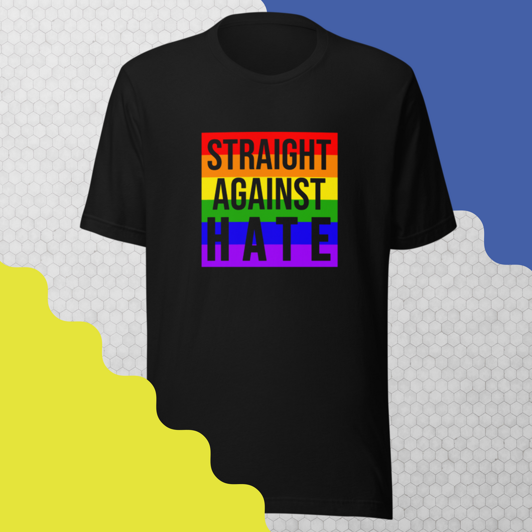 Straight Against Hate Short Sleeve QuTEES