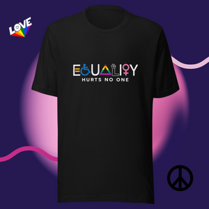 EQUALITY Hurts No One Short Sleeve QuTEES